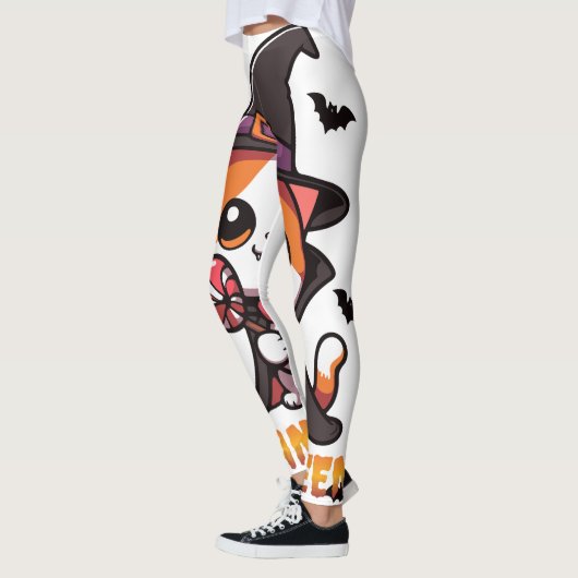 candyween - cat Hexenhalloween Leggings (Links)
