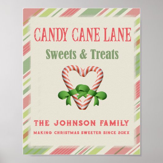 Cane Cane Lane Vintag Family Pastel Poster (Vorne)