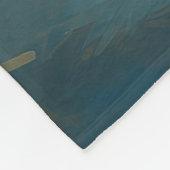 Cane Corso Beach Surfgrafik Fleecedecke (Ecke)