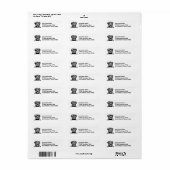 CANE CORSO | Bild auf Rücksendeadresse (Vorne)