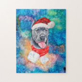 Cane Corso Breed Dog Weihnachten Puzzle (Vertikal)
