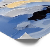 Cane Corso Christmas Boat Holiday Poster (Ecke)