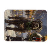 Cane Corso Christmas Flexible Magnet (Horizontal)