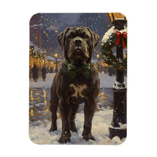 Cane Corso Christmas Flexible Magnet