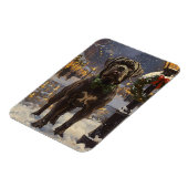 Cane Corso Christmas Flexible Magnet (Linke Seite)