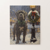 Cane Corso Christmas Puzzle (Vertikal)