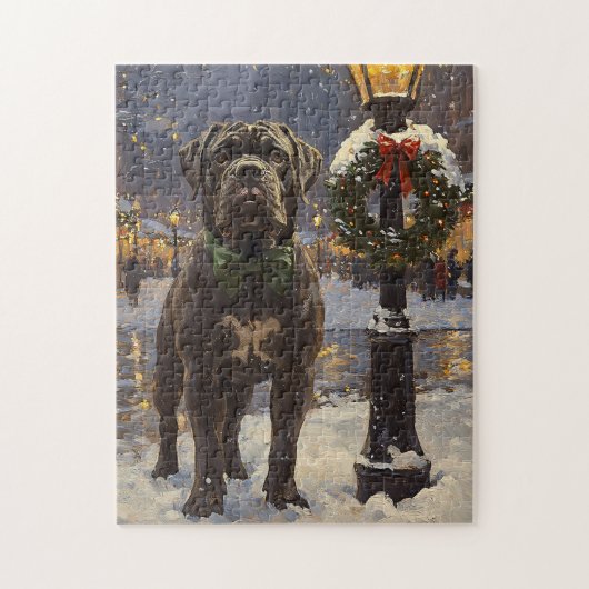 Cane Corso Christmas Puzzle (Vertikal)