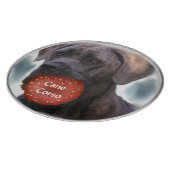 Cane Corso Christmas Schneidebrett (Ecke)