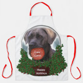 Cane Corso Christmas Schürze (Vorderseite)