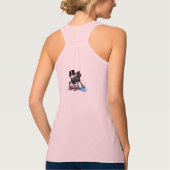 Cane Corso, der Kapitän des Piratenschiffs Tank Top (Rückseite)