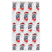 Cane Corso Dog Breed Christmas Stars Kleine Geschenktüte (Rückseite)