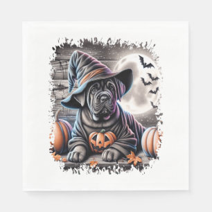 Cane Corso Dog Halloween Serviette