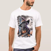 Cane Corso Dog Halloween T-Shirt (Vorderseite)