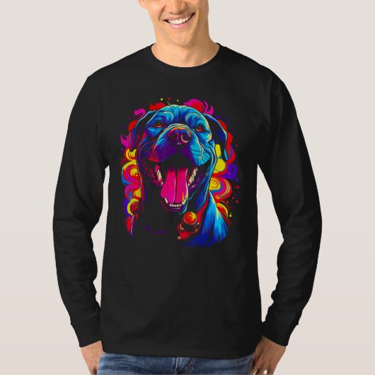 Cane Corso Dog Happy 1 T-Shirt (Vorderseite)