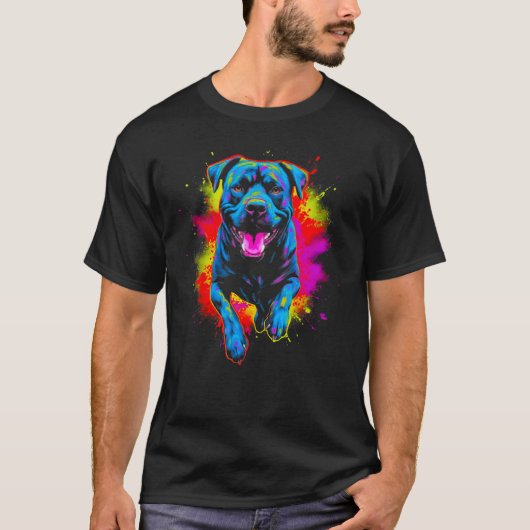 Cane Corso Dog Happy T-Shirt (Vorderseite)