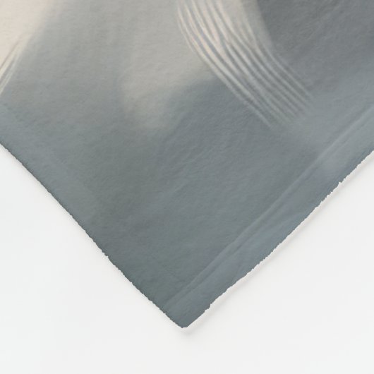 Cane Corso Dog im Schnee Weihnachten Fleecedecke (Ecke)