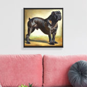 Cane Corso Dog Leinwanddruck (Insitu (Wohnzimmer))