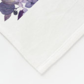 Cane Corso Dog Mama Floral Fleecedecke (Ecke)