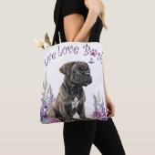 Cane Corso Dog Mama Floral Tasche (Von Nahem)