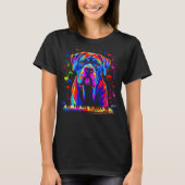 Cane Corso Dog Pianist T-Shirt (Vorderseite)