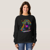 Cane Corso Dog Piano Sweatshirt (Vorne ganz)
