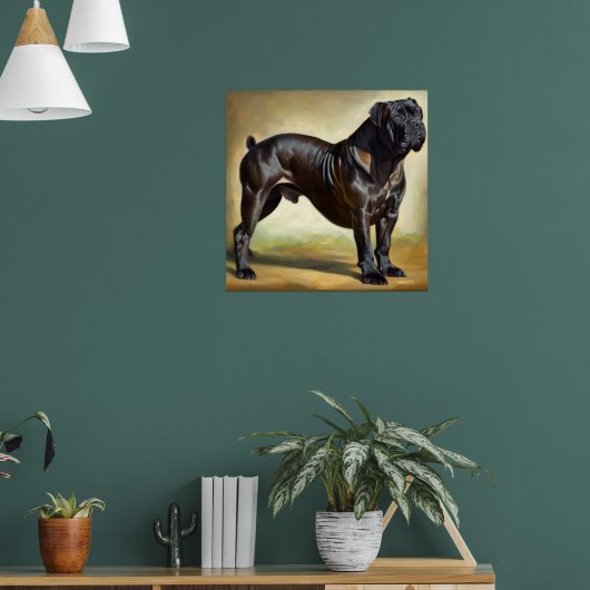Cane Corso Dog Poster (Wohnzimmer 1)