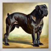 Cane Corso Dog Poster (Vorne)