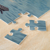 Cane Corso Dog Riding Motorrad Weihnachten Puzzle (Seite)