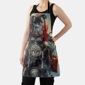 Cane Corso Dog Riding Motorrad Weihnachten Schürze (InSitu)