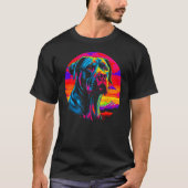 Cane Corso Dog Sunset T-Shirt (Vorderseite)