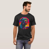 Cane Corso Dog Sunset T-Shirt (Vorne ganz)