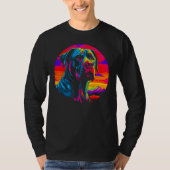 Cane Corso Dog Sunset T-Shirt (Vorderseite)