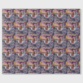 cane corso Dog Valentine's Day Geschenkpapier (Flach)