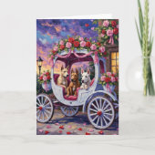 cane corso Dog Valentine's Day Karte (Vorderseite)