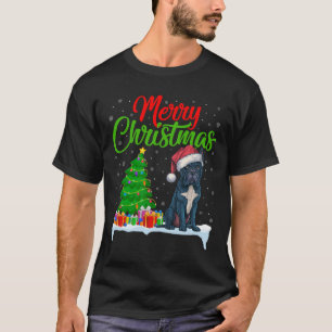 Cane Corso Dog Weihnachtsbaum Lichter Funny Xmas D T-Shirt
