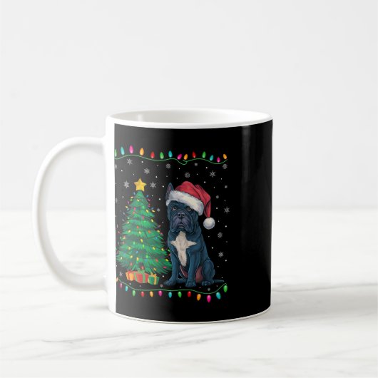 Cane Corso Dog Weihnachtsmannmütze Männer Frauen K Kaffeetasse (Links)