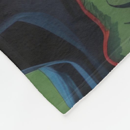 Cane Corso Dogs Pumpkin Halloween Funny Fleecedecke (Ecke)