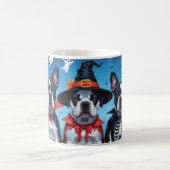Cane Corso Dogs Pumpkin Halloween Funny Kaffeetasse (Mittel)