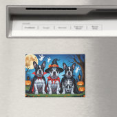 Cane Corso Dogs Pumpkin Halloween Funny Magnet (In Situ (Geschirrspüler))