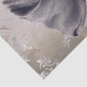 Cane Corso Floral Dog Seidenpapier (Detail)