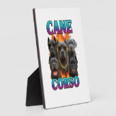Cane Corso  Fotoplatte (Seite)
