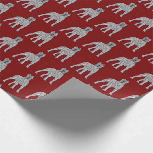 Cane Corso Geschenkpapier (Ecke)