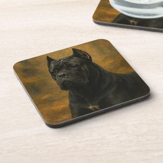 Cane Corso Getränkeuntersetzer (Linke Seite)