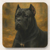 Cane Corso Getränkeuntersetzer (Vorderseite)
