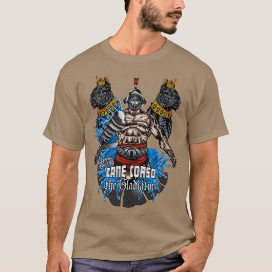 Cane Corso Gladiator des Königs T-Shirt (Vorderseite)