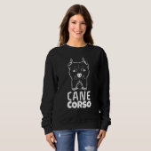 Cane Corso Großes Motiv Sweatshirt (Vorne ganz)