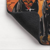 Cane Corso Halloween Spooky Mousepad (Ecke)