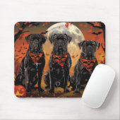 Cane Corso Halloween Spooky Mousepad (Mit Mouse)