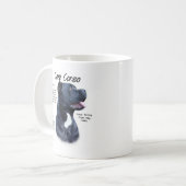 Cane Corso History Kaffeetasse (Vorderseite Links)