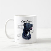 Cane Corso History Kaffeetasse (Links)